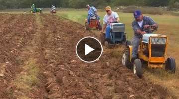 Garden Tractor Plow Day in Boonville Missouri