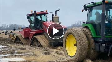Amazing Tractors Stuck in Mud - Successful Tractors Rescuing