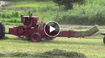 International Harvester McCormick Deering 55 T Baler, Kraft Farm