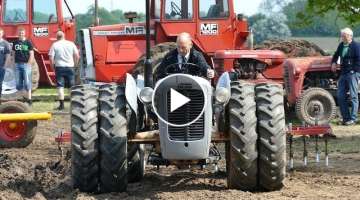Massey Ferguson 10, 12, 35, 65 & Ferguson 35 Tandem Tractors Working in The Field | DK Agricultur...