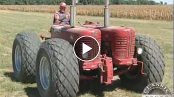 International Harvester 400 Diesel Twin Engine Garrett Tractor - 
