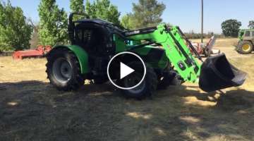 Deutz Fahr Agrofarm 420TB MFWD Orchard Tractor