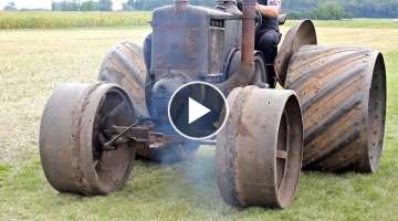 Lanz Bulldog Classic Tractor Çalıştırma Videosu