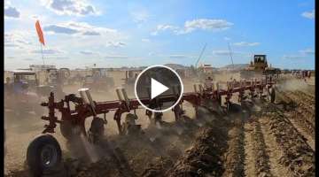 Plowing at the 2019 Half Century of Progress Show in Rantoul Illinois.