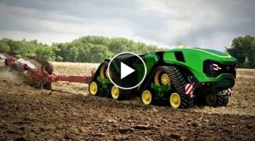 Amazing Modern Agriculture Machines Tractors in Action