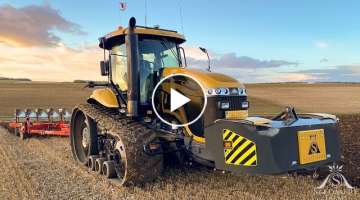 Challenger MT765D Ploughing