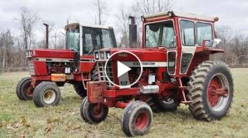 IHC 1066 and 1586 Tractors Sold Today on Ohio Farm Auction